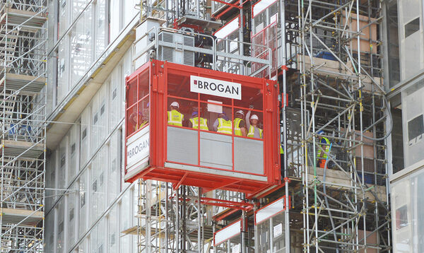 construction hoist london